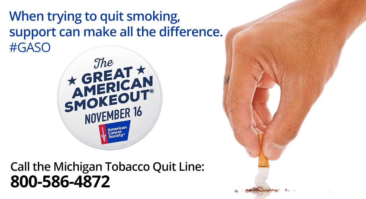 The Great American Smokeout District Health Department 10