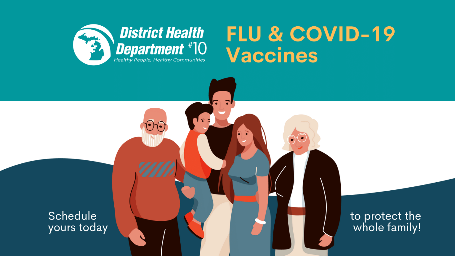 Flu & COVID19 Vaccine PopUp Clinic Oceana County Winter Coat Drive